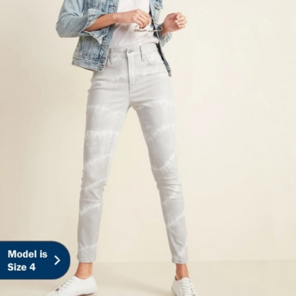 Old Navy Tie-Dye High-Rise Jeans